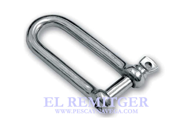 STAINLESS STRAIGHT LONG SHACKLE